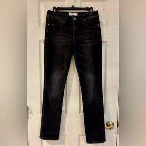 CAbi Women's Black Straight Leg Jeans- High Straight #3560